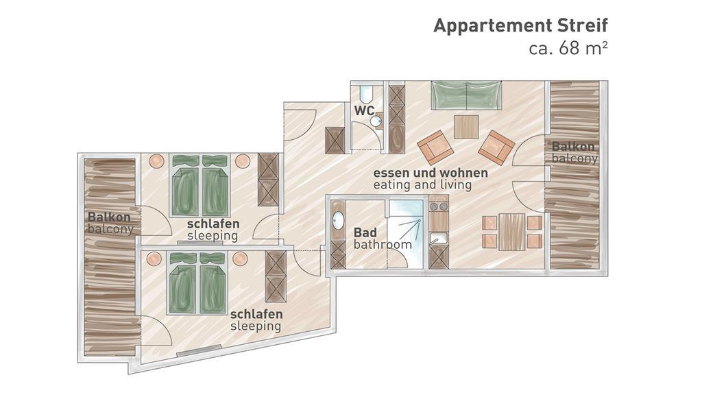 Sonnental Residenz - Appartementhaus In Kitzbühel Eksteriør billede